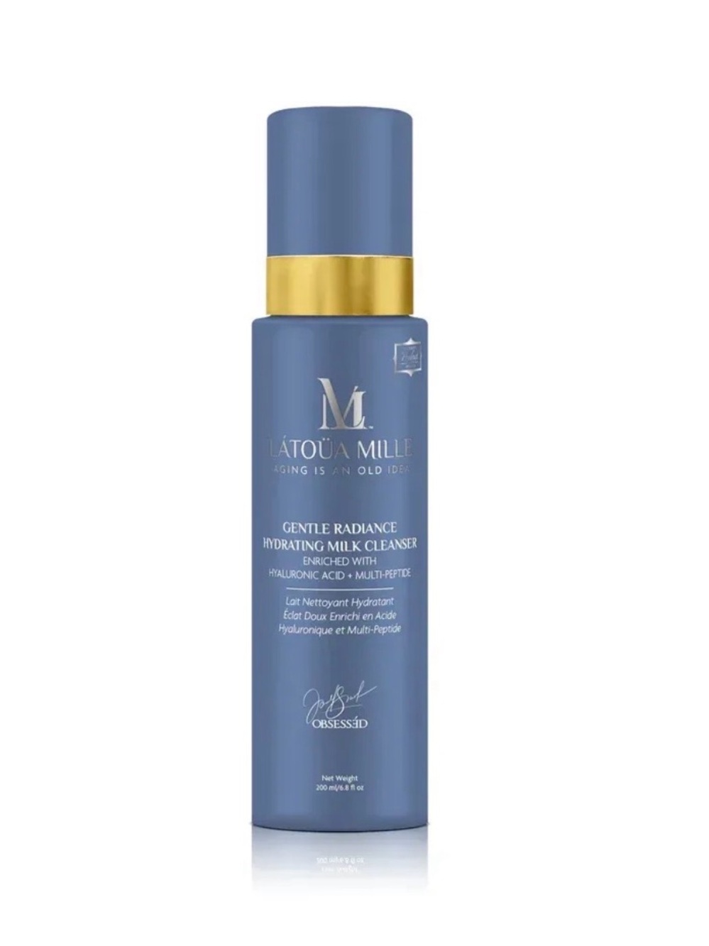 Gentle Radiance Hydrating Milk Cleanser — Blue